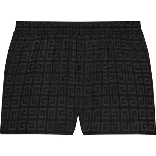 Shorts with All-over 4G Pattern , female, Sizes: S - Givenchy - Modalova