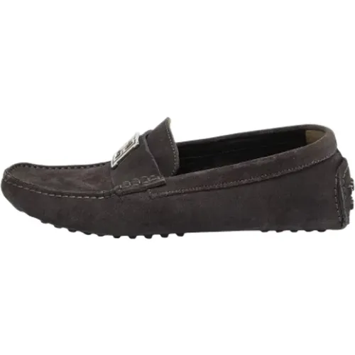 Pre-owned Suede flats , male, Sizes: 6 UK - Fendi Vintage - Modalova