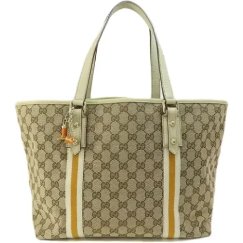 Pre-owned Canvas totes , female, Sizes: ONE SIZE - Gucci Vintage - Modalova