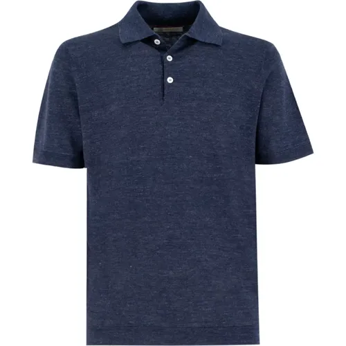 Cool Knit Polo Shirt , male, Sizes: 2XL, XL, L, 3XL - BRUNELLO CUCINELLI - Modalova