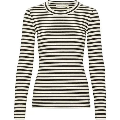 Gestreiftes Langarmshirt , Damen, Größe: S - InWear - Modalova