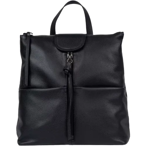 Leather Backpack Giada Model , female, Sizes: ONE SIZE - Gianni Chiarini - Modalova