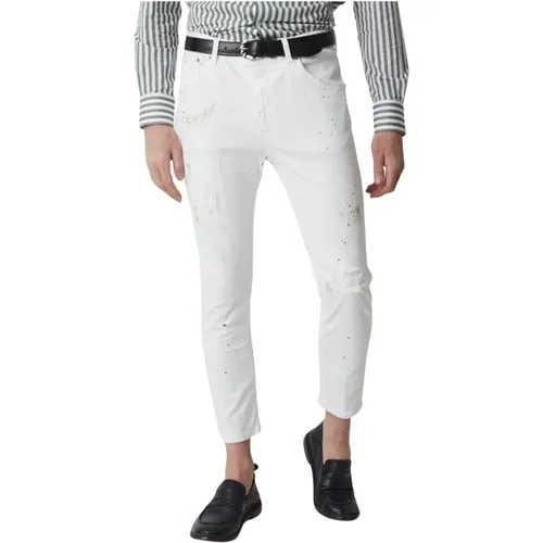 Stylish Alex Jeans for Men , male, Sizes: W33, W34, W30 - Dondup - Modalova