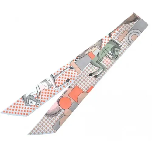 Pre-owned Silk scarves , female, Sizes: ONE SIZE - Hermès Vintage - Modalova