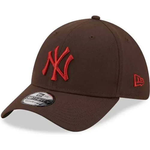 Braune Yankees League Essential Kappe , Herren, Größe: M/L - new era - Modalova