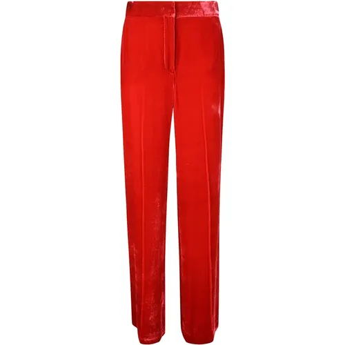 Relaxed Fit Trousers with Hidden Closure , female, Sizes: S, XS, M, L - P.a.r.o.s.h. - Modalova