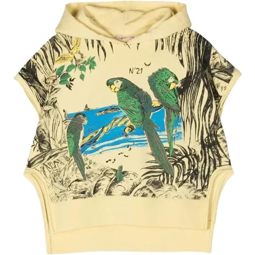Gelber Sweater mit Tierprint N21 - N21 - Modalova