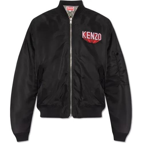 Bomberjacke mit Logo , Herren, Größe: M - Kenzo - Modalova