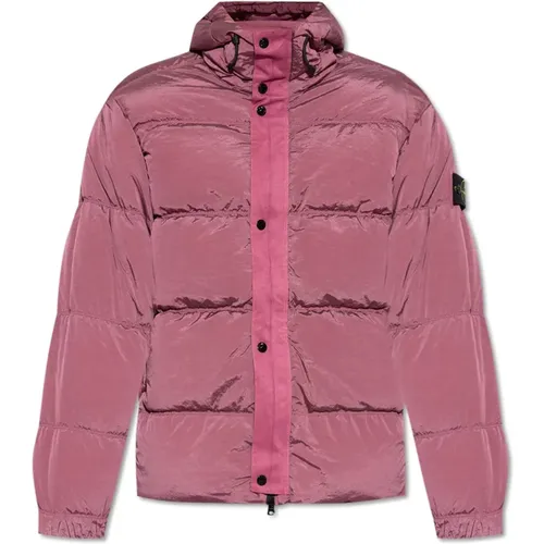 Down jacket from the 'Nylon Metal' collection , male, Sizes: 2XL - Stone Island - Modalova