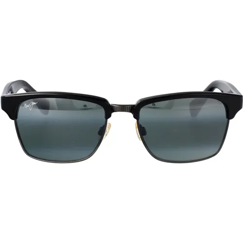 Stylish Sunglasses with Kawika Design , male, Sizes: 54 MM - Maui Jim - Modalova