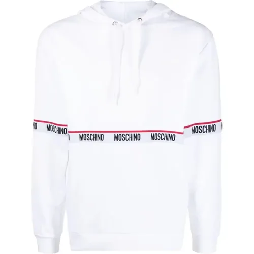 Casual Cotton Hoodie , male, Sizes: 2XL - Moschino - Modalova