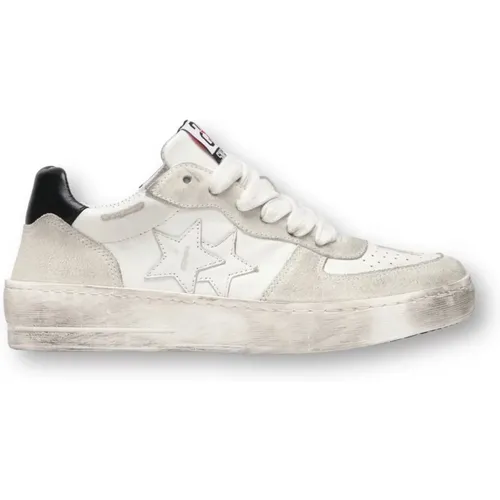 Padel Sneakers Black Details , male, Sizes: 7 UK, 10 UK - 2Star - Modalova