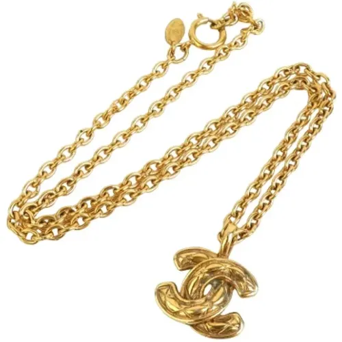 Pre-owned Metal chanel-jewelry , female, Sizes: ONE SIZE - Chanel Vintage - Modalova