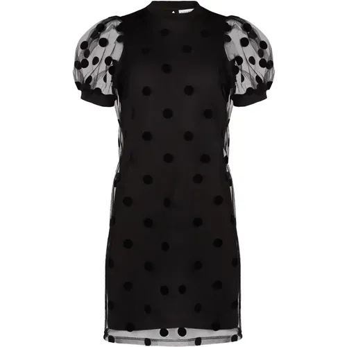 Polka Dot Tulle Mini Dress , female, Sizes: L, M, XS, S, XL - Nina Ricci - Modalova