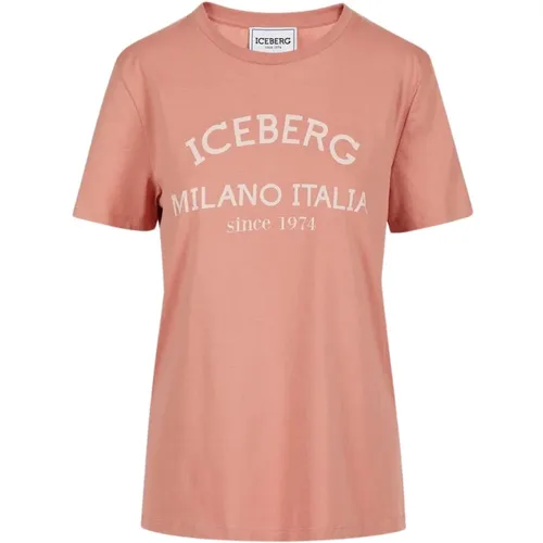 T-Shirt mit Logo-Print Iceberg - Iceberg - Modalova