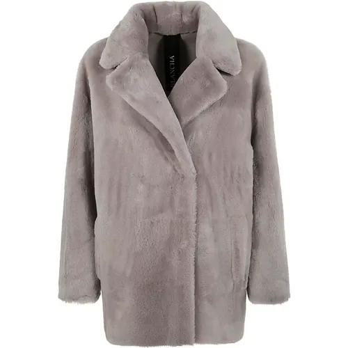 Shearling Cement Jacket Blancha - Blancha - Modalova