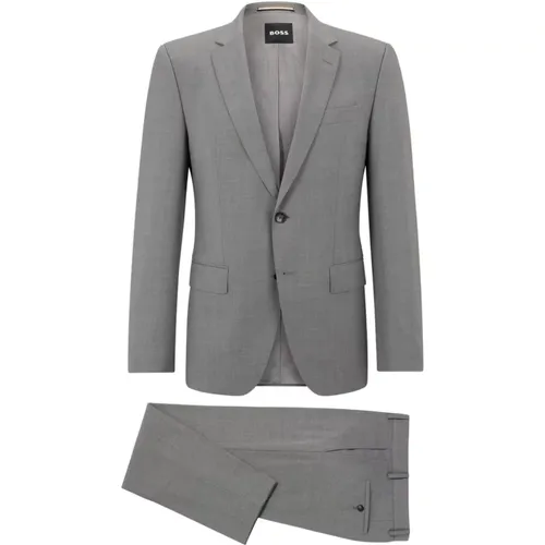 H-Huge wool suit , male, Sizes: 2XL, M, XL, L - Hugo Boss - Modalova