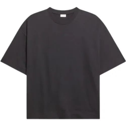 Cotton T-shirt with Crew Neck , male, Sizes: L - Dries Van Noten - Modalova