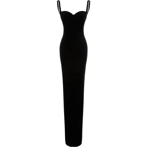 Elegant Fitted Gown , female, Sizes: 2XS - Balenciaga - Modalova