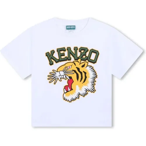 Tiger Print T-shirt Kenzo - Kenzo - Modalova