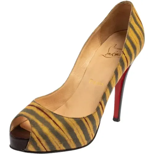 Pre-owned Canvas heels , Damen, Größe: 36 1/2 EU - Christian Louboutin Pre-owned - Modalova