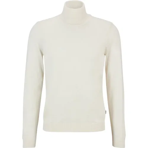 Slim-Fit Virgin Wool Rollneck Sweater , male, Sizes: S, L, XL - Boss - Modalova