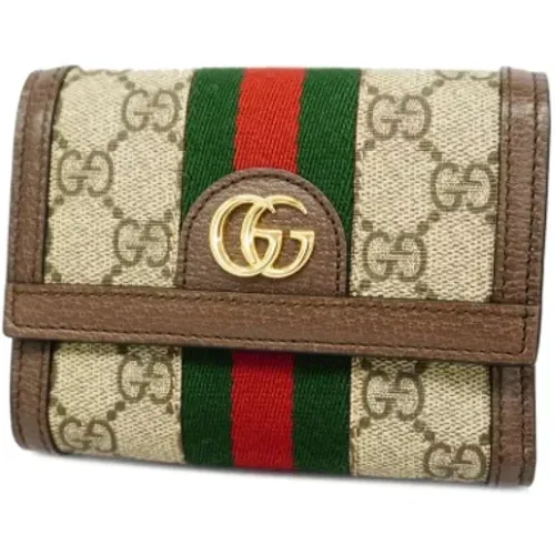 Pre-owned Plastic wallets , female, Sizes: ONE SIZE - Gucci Vintage - Modalova