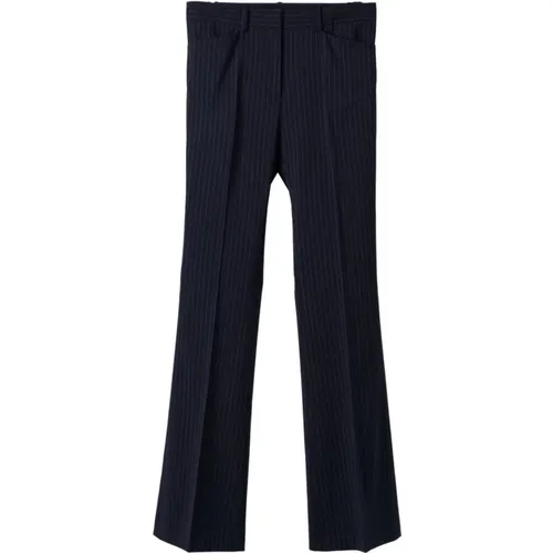 Wool Needle Stripe Flair Pants , female, Sizes: 3XL - N21 - Modalova