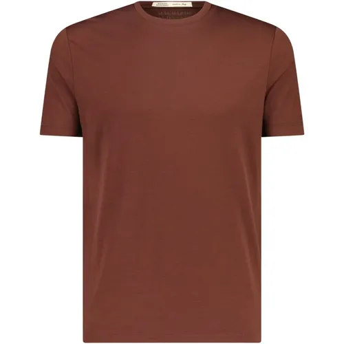 T-Shirt aus Wolle , Herren, Größe: XL - Maurizio Baldassari - Modalova