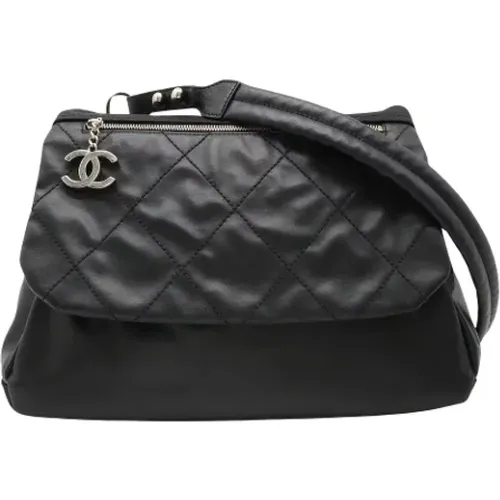 Pre-owned Leather chanel-bags , female, Sizes: ONE SIZE - Chanel Vintage - Modalova