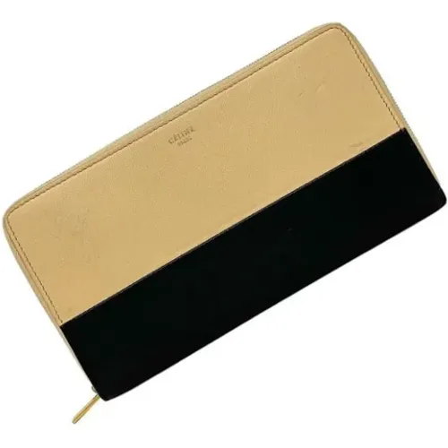 Pre-owned Leather wallets , female, Sizes: ONE SIZE - Celine Vintage - Modalova