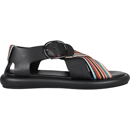 Sandalen mit gekreuzten Bändern und Schnallenverschluss , Damen, Größe: 37 EU - Paul Smith - Modalova