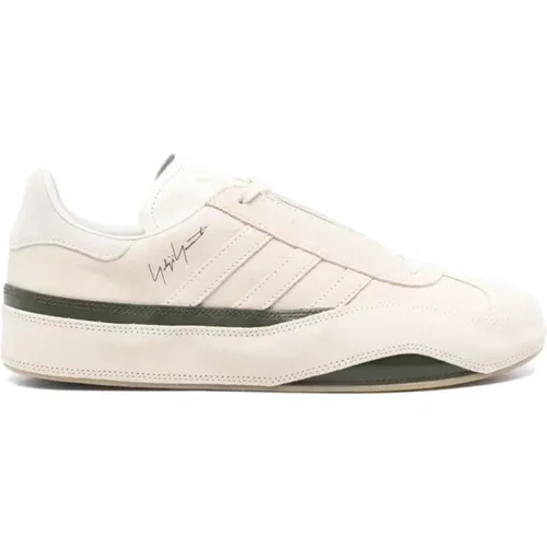 Gazelle Sneakers Weiß Crewht Stil , Damen, Größe: 39 1/2 EU - Y-3 - Modalova