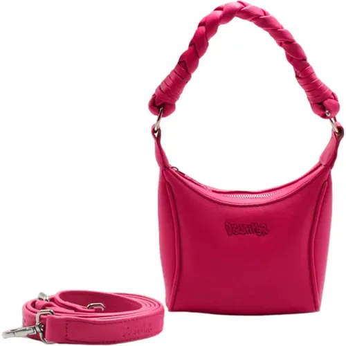 Eco-Leather Shoulder Bag , female, Sizes: ONE SIZE - Disclaimer - Modalova