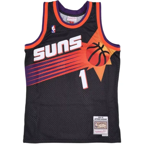 Hardwood Classics Basketball Tank Top , male, Sizes: M, XL, S - Mitchell & Ness - Modalova