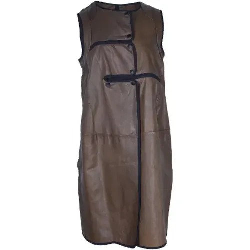 Pre-owned Leather dresses , female, Sizes: 2XS - Marni Pre-owned - Modalova