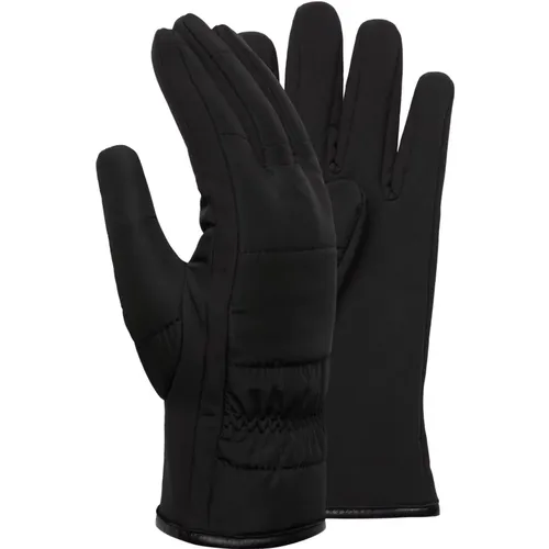 Gesteppte Handschuhe aus technischem Stoff , Herren, Größe: L/Xl - Boggi Milano - Modalova
