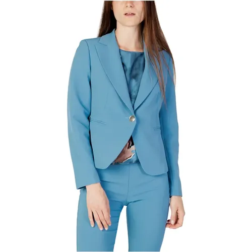 Türkiser Blazer Langarm Damen Herbst/Winter - RINASCIMENTO - Modalova