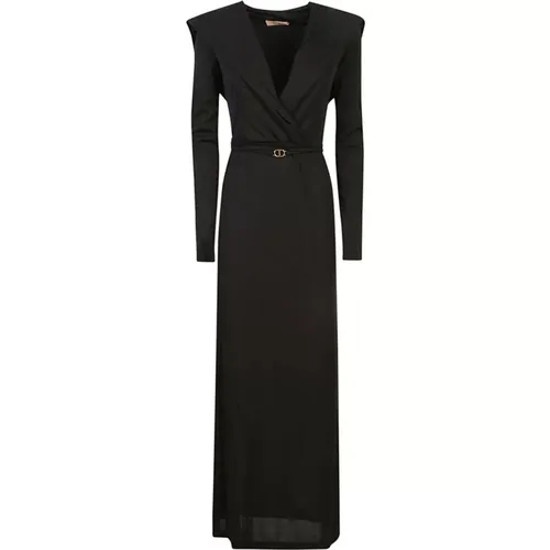 Schwarzes Kleid Aw24 , Damen, Größe: S - Twinset - Modalova