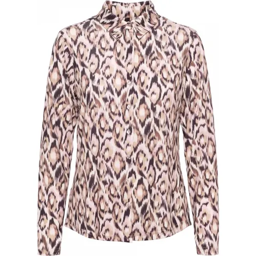 Jersey Bluse mit Langen Ärmeln , Damen, Größe: 3XL - &Co Woman - Modalova