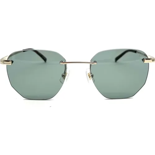 Metallic Sunglasses for Women , female, Sizes: 53 MM - Dunhill - Modalova