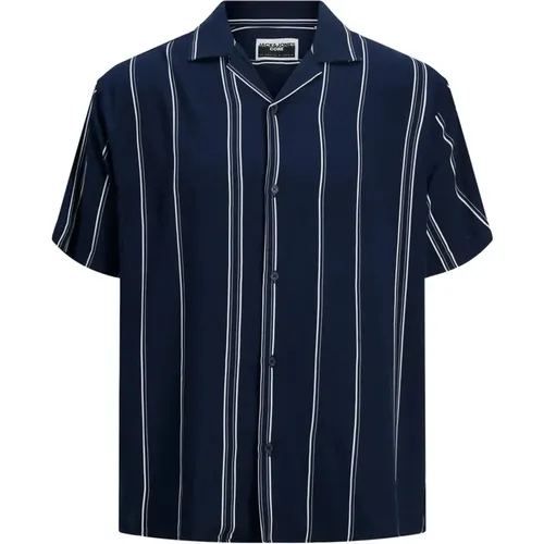 Short Sleeve Shirts , Herren, Größe: M - jack & jones - Modalova