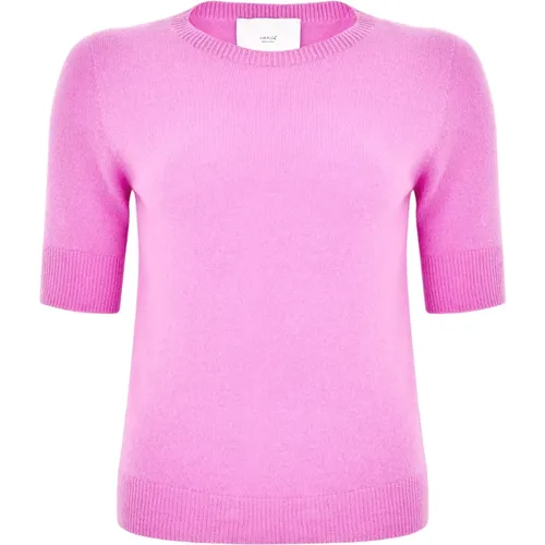 Rosa T-Shirts und Polos , Damen, Größe: S - Vanisé - Modalova