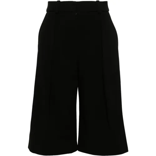 Schwarze Tailored Crepe Shorts - Jacquemus - Modalova