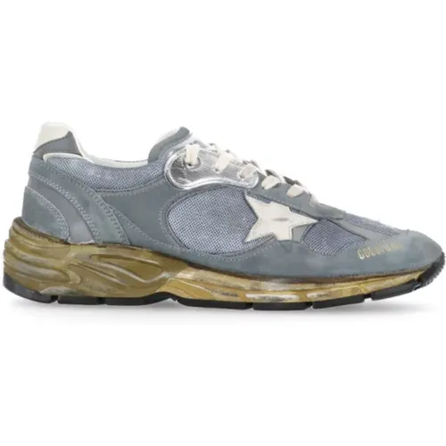 Suede Fabric Sneakers Man , male, Sizes: 7 UK, 10 UK, 9 UK, 8 UK, 6 UK, 5 UK - Golden Goose - Modalova