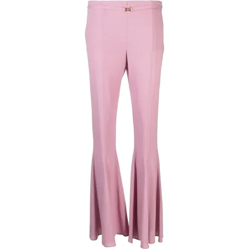 Stylish Wide Trousers with Paw Pattern , female, Sizes: S - Blumarine - Modalova