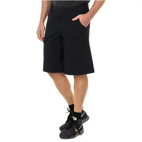 Baumwoll-Bermuda-Shorts mit Knopfverschluss , Herren, Größe: S - Giorgio Armani - Modalova