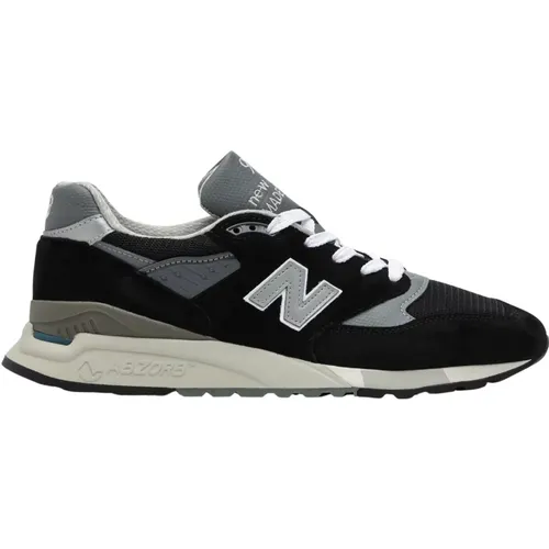 Low-Top Sneaker 998 Essentials , male, Sizes: 8 1/2 UK, 6 1/2 UK, 10 1/2 UK - New Balance - Modalova