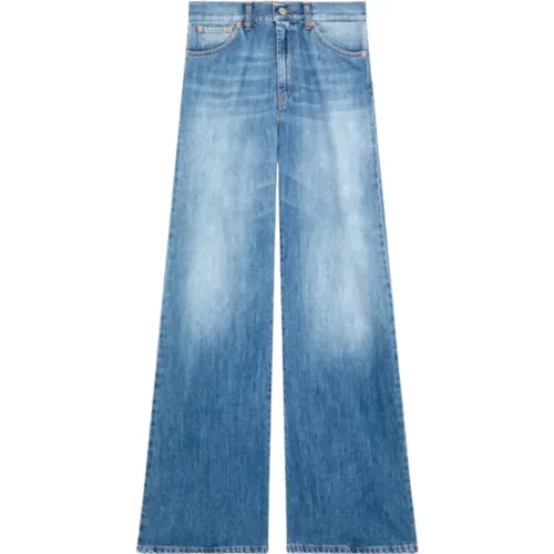 Wide Leg Amber Jeans , female, Sizes: W28, W29, W31, W26, W24, W25, W27 - Dondup - Modalova