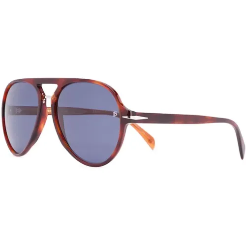 Db7005S Oucku Sunglasses , male, Sizes: 57 MM - Eyewear by David Beckham - Modalova